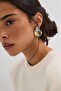 Glossy Drop Nail Earrings - 2