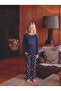 Heart Patterned Cotton Children's Pajama Set