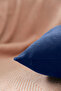 Cozy Plain Decorative Pillow Cover – Punchable Throw Pillow Cover – Navy Blue - 7
