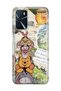Oppo A16 / A55 Compatible Vintage Winnie Pooh Collage Pattern Transparent Phone Case