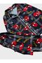 Boy's Cotton Navy Blue Suede Fabric Cute Character Patterned Shirt Collar Buttoned Winter Pajama Set - 5