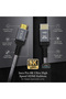 Ihm-05 5 Meter HDMI 2.1 Cable |   8K 7680X4320 Ultra Certified HDMI Gold End Braided Cable - 2