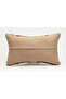 Handmade Vintage Throw Pillow Cover Made from Old Kilim, Wool, 30X50 cm - 4