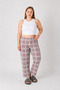 3-Pack Plus Size Cotton Thin Breathable Fabric Pajama Bottoms - 2
