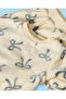 Baby Girls Beige Printed Fleece 2 Piece Set - 2