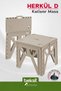 OUTDOOR Herkül D Katlanır Masa