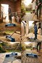 Hard Bush Brush Construction Brush Leaf Sweeping Brush 50 cm Without Handle - 7
