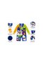 Kids Knee-Length One-Piece Swimsuit with Matching Swim Cap, Long Sleeve Cartoon Print Swimwear with Front Zipper for Boys & Girls, Swimming, Beach, Pool & Water Activities - 4