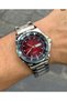 Men's Watch - Stylish Design, Steel Band, Day and Date Display, Separate Dials Indicating Color: Steel, Stylish Design