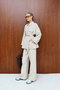 Gabardine Belted Suit 12-8843 - 6