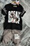 Ec Break Dance Brown Shorts Suit - 2