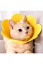 Jdliver Adjustable Cat Recovery Collar - 3 Pack Elizabethan Collars for Cats for Post-Op Recovery - 2