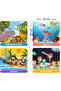 54 Piece Montessori Educational Wooden Puzzle Set of 4 - Motor Skills Developmental Children's Puzzle (Set-4) - 3
