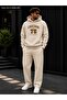 Men's Chicago 75 Printed Tracksuit Set / Hooded Sweatshirt with Kangaroo Pocket and Straight Leg Bottom