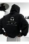 Masked Hooded Sweatshirt Hoodie