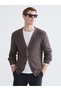 Timeless Clothing & Timeless Choices Standardfit V Dikim Men's Knitwear Cardigan
