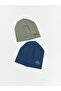 Esvab • Modern & Distinctive Printed Baby Boy Beanie, Pack of 2