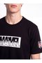 Rmz Gi̇yi̇m Farkiyla Zero Roba Yaka Marvel Printed T-Shirt - 3