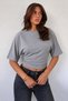 Women's Bat Sleeve Cropped Cotton T-Shirt