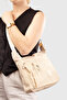 Women's Daily Crinkle Shoulder Bag Multi-Pocket Zippered Messenger Bag - 3