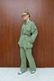Gabardine Belted Suit 12-8843 - 5