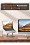Adjustable Foldable Laptop Stand for Desk, Ergonomic Portable Aluminum 10-16" Organizer Light - 7