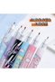 6-Piece Kawaii Cute Rabbit Cinnamorolll Patterned Ballpoint Pen Set Pressable Cute Pen School Stationery Office Business Gel Ball Pen - 7