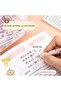 6-Piece Kawaii Cute Capybara Capibara Patterned Ballpoint Pen Set Pushable Cute Pen School Stationery Office Business Gel Ball Pen - 5