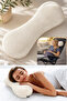 Fıstık Yasık 1St Quality Travel Neck Pillow with Neck Support, Orthopedic Post-Nose Surgery Pillow, Multi-Purpose Welsoft Plush Pillow - 4