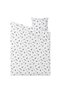 Children's Duvet Cover Set Dönmezco Earth-Planet-Space Themed Aftonsparv Black-White150X200 Cotton