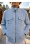 Boy's Stand Collar Slim Fit Lycra Gabardine Jacket - 2