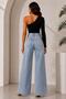 Women's Palazzo High Waist Jeans - 2