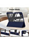 Protective Case for Apple iPad Pro 11-inch (M4 2024 / M5 2025) – Crystal Clear PC Back, Trifold Stand Smart Cover with Built-In Apple Pencil Pro Slot & Wireless Charging Support, Auto Wake/Sleep - 4