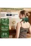 Neck and Shoulder Massager, Professional Shiatsu Neck Massager, Portable Deep Tissue 4D Kneading with Heat, Intelligent Simulated Human Hand Design for Pain Relief and Muscle (Man and Woman) - 6