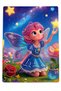 5D Diamond Stone Embroidery Kit Painting 15X20 cm Fairy Girl - Diamond Painting
