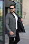 Men's Slim Fit Cashmere Coat - 2