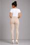 High Waist Lycra Skinny Tight-Leg Pants - 3