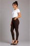 High Waist Lycra Skinny Tight-Leg Pants - 3