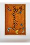Good to See You Written Butterfly Patterned Door Mat 40X60 cm - Washable Non-Slip Base Mat - 2