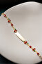 Steel Cherry Model Name-Engravable Children's Bracelet - 4