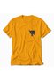 Women's Taurus Botanical Design T-Shirt Print - Yellow