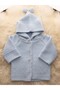 Newborn Hooded Double Layer Knitwear Baby Girl - Baby Boy Cardigan - 2