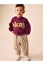 Boy's Oversize Sweatshirt Pants 2-Piece Set – Casual Combination - 2
