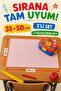 Set of 5 35X50 cm Washable Stain-Resistant Overlock Edged Kindergarten and Primary School Lunch Mats - 2