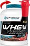 Whey Protein 2196 Gr 72 Servings Chocolate Strawberry Flavored 24 Grams of Protein 100% Protein Powder Shaker Gifted