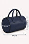 Faux Leather Duffel Bag, Travel and Carry-On Bag, Zippered, Large Volume, Durable, Stylish and Convenient Handbag - 4