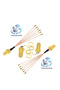 Router Hexagonal Adapter Extensions - for External Antenna Connection - 3