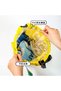 Yellow Green Dinosaur Patterned Girls Boys Teen Kids Sports Swimming Bag Wet Dry Compartment Slipper Compartment Large Capacity Beach Pool Backpack - 7