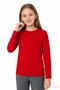 100% Cotton Unisex Long Sleeve Basic Tshirt for Girls and Boys - 3