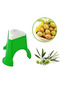 3-Blade Practical Olive Slitting Tool - Quick Olive Slitter, Slitting Head - Olive Slitter - 4